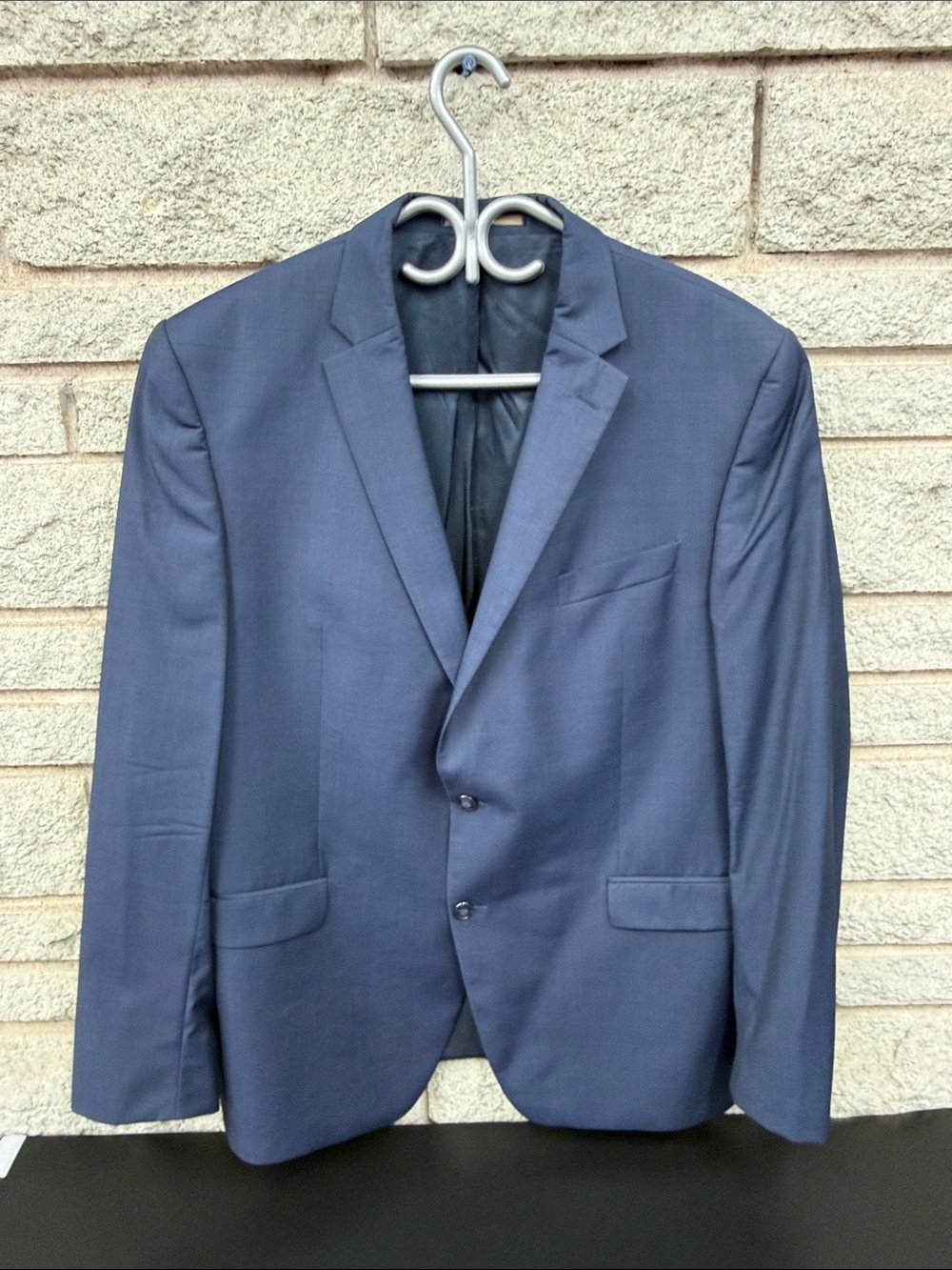 Men's Classic Navy Two-Button Suit Super 110’s Blazer